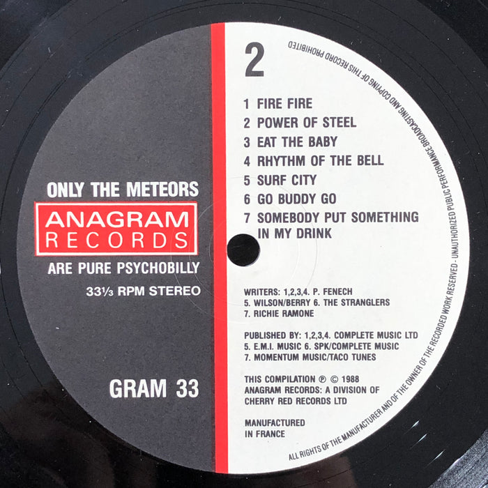The Meteors - Only The Meteors Are Pure Psychobilly (Vinyl LP)