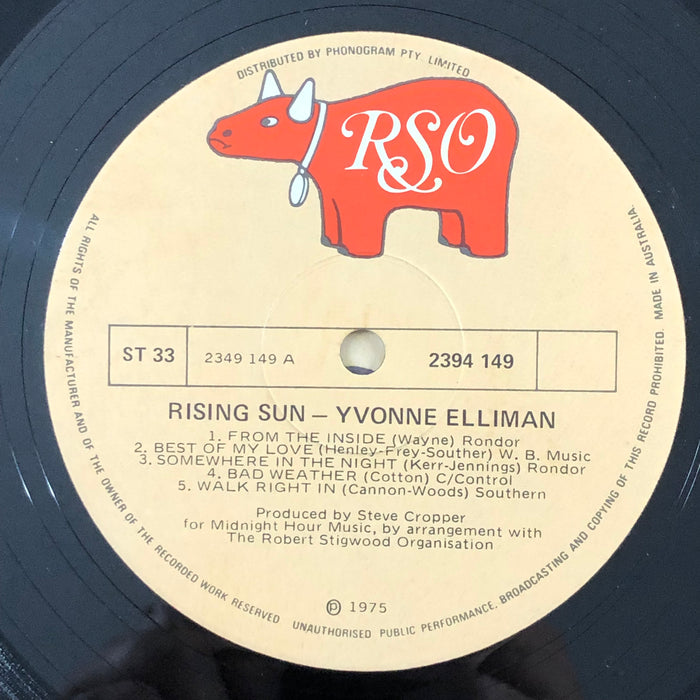 Yvonne Elliman - Rising Sun (Vinyl LP)