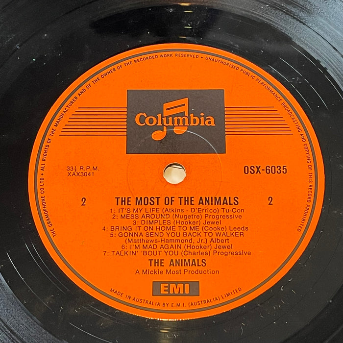 The Animals - The Most Of The Animals (Vinyl LP)