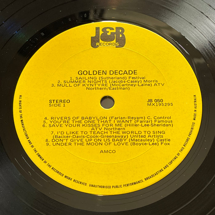 Various - A Golden Decade 18 Of The Biggest Songs Of The Seventies (Vinyl LP)