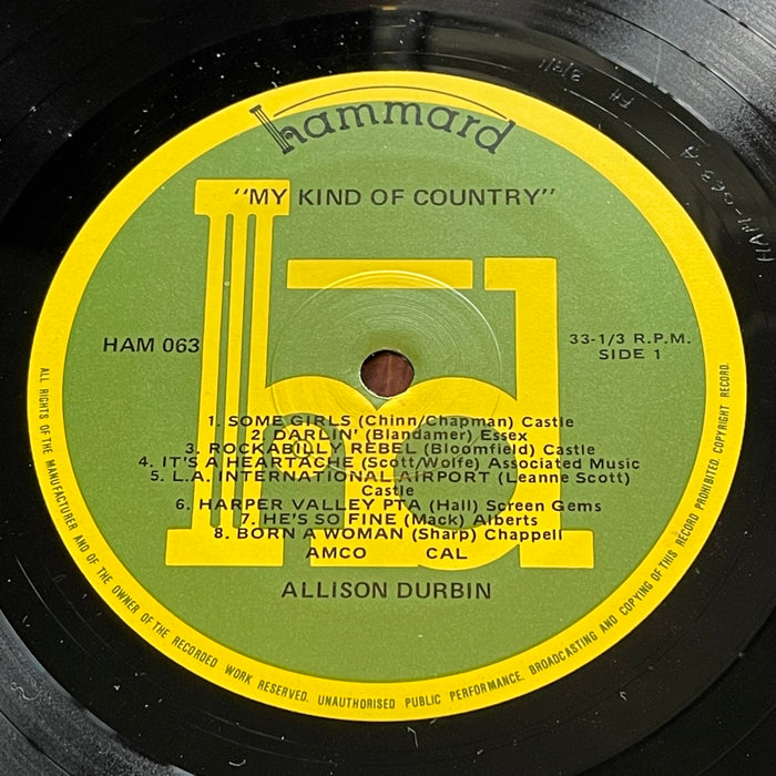 Allison Durbin - My Kind Of Country (Vinyl LP)