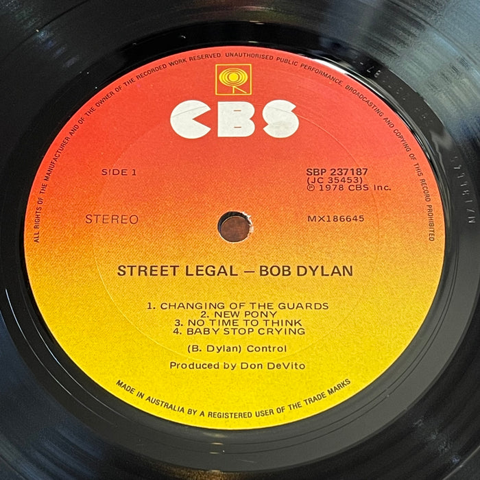 Bob Dylan - Street-Legal (Vinyl LP)