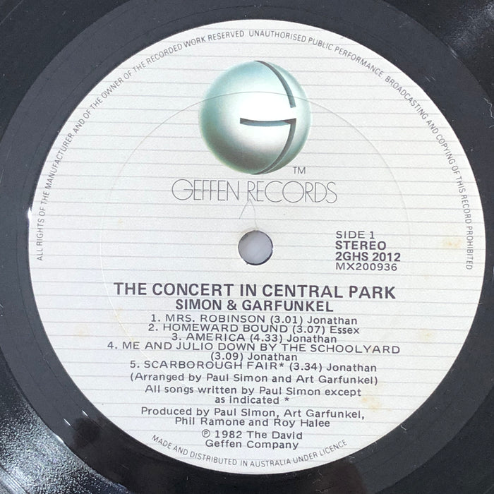 Simon & Garfunkel - The Concert In Central Park (Vinyl 2LP)[Gatefold]