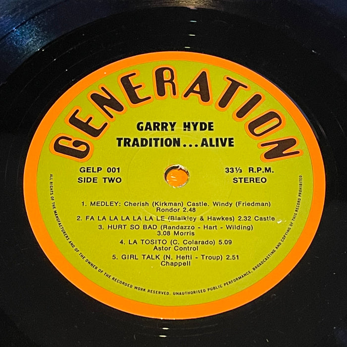 Garry Hyde Tradition - Alive (Vinyl LP)