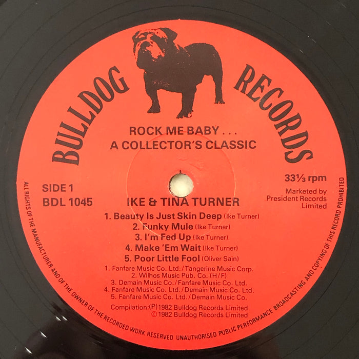 Ike & Tina Turner - Rock Me Baby (A Collector's Classic)(Vinyl LP)