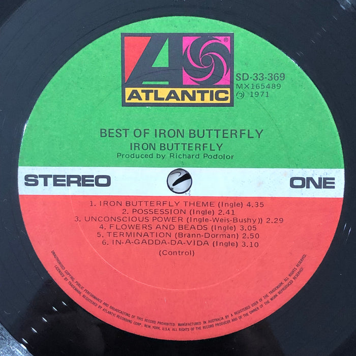 Iron Butterfly - The Best Of Iron Butterfly Evolution (Vinyl LP)