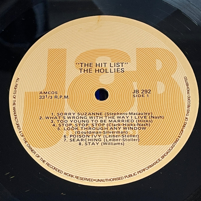 The Hollies - The Hit List (Vinyl LP)