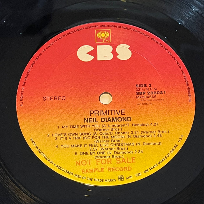 Neil Diamond - Primitive (Vinyl LP)