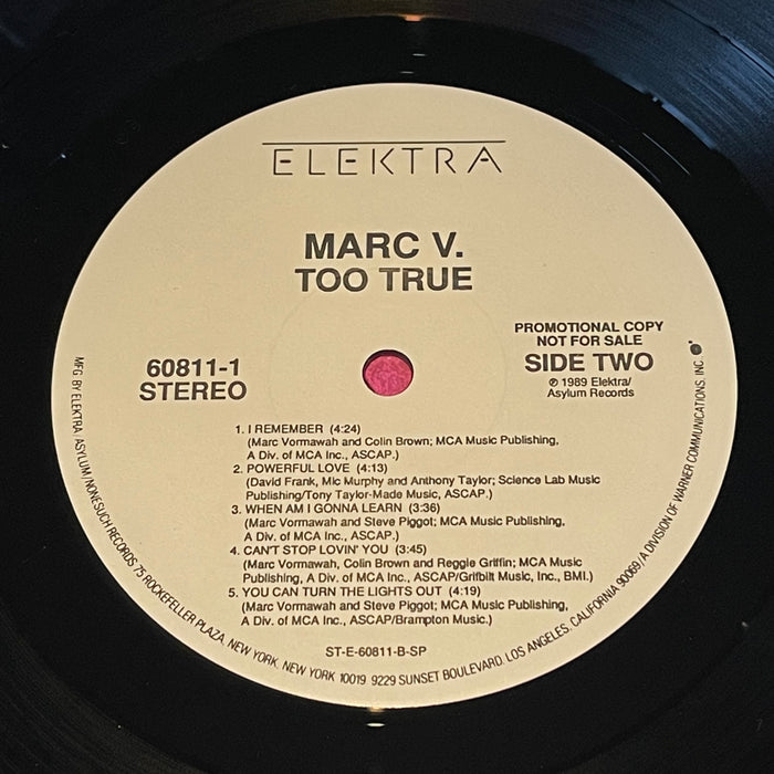 Marc V. - Too True (Vinyl LP)