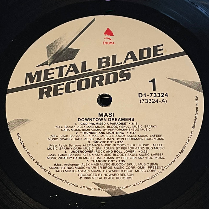 Masi - Downtown Dreamers (Vinyl LP)