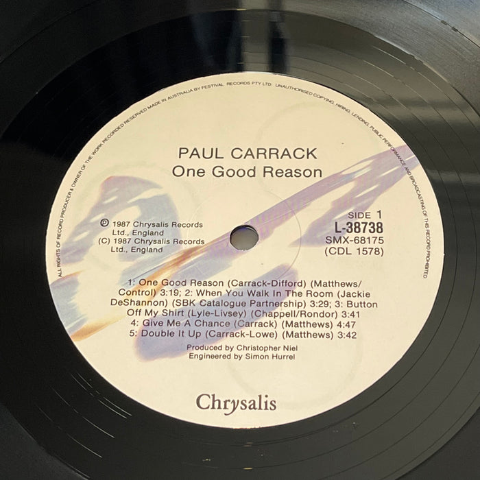 Paul Carrack - One Good Reason (Vinyl LP)