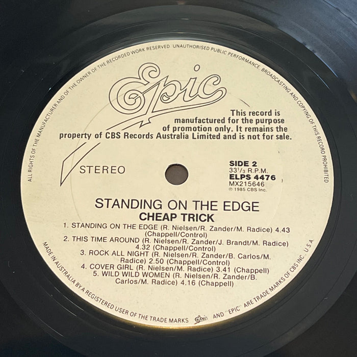 Cheap Trick - Standing On The Edge (Vinyl LP)
