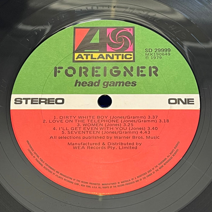 Foreigner - Head Games (Vinyl LP)