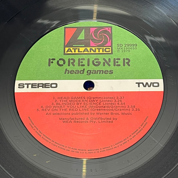 Foreigner - Head Games (Vinyl LP)