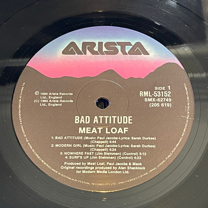Meat Loaf - Bad Attitude (Vinyl LP)