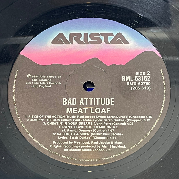 Meat Loaf - Bad Attitude (Vinyl LP)