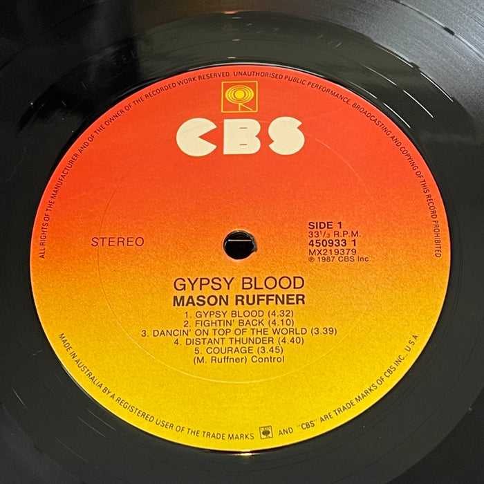 Mason Ruffner - Gypsy Blood (Vinyl LP) — Record Exchange