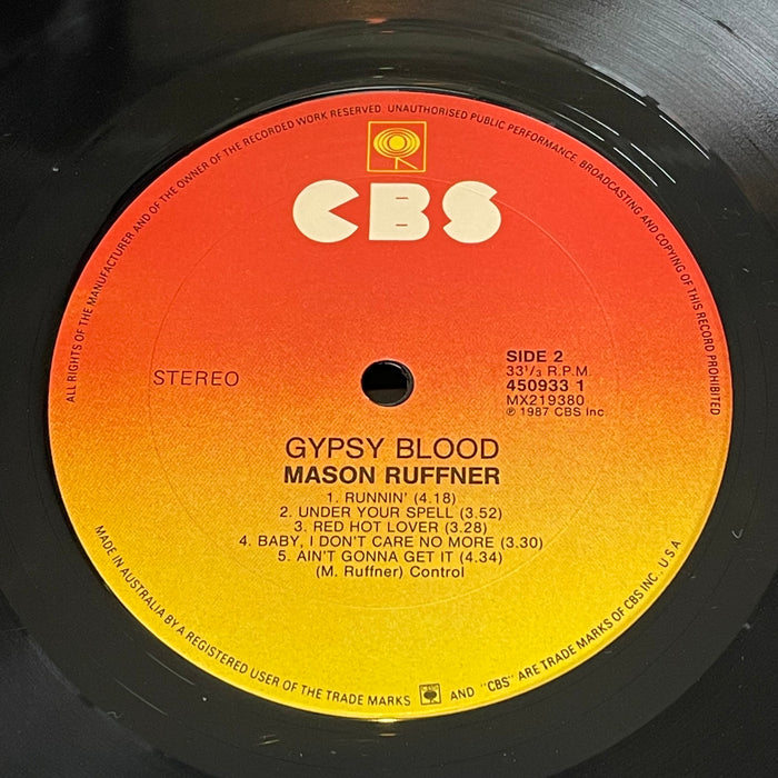 Mason Ruffner - Gypsy Blood (Vinyl LP)
