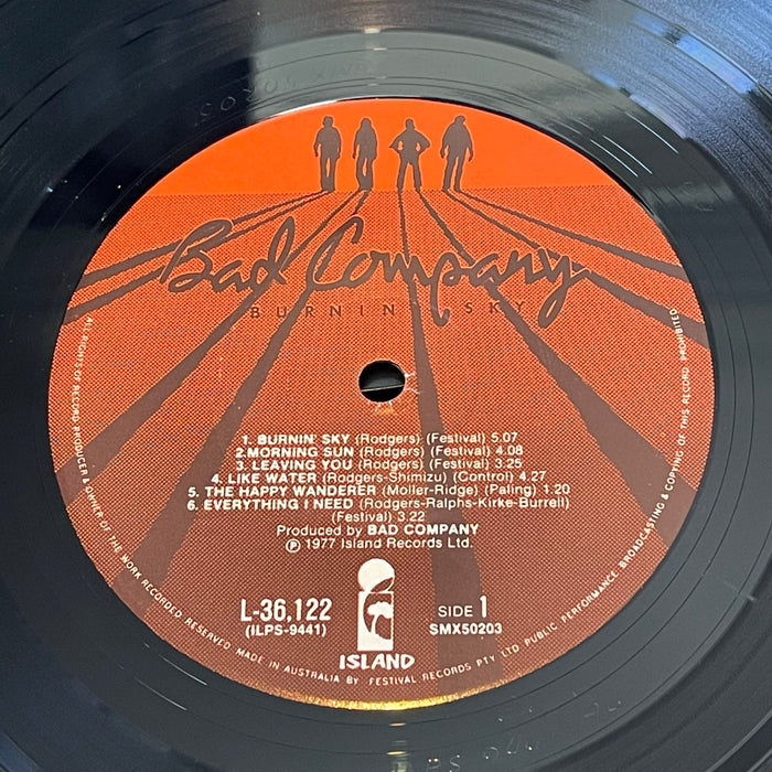 Bad Company - Burnin' Sky (Vinyl LP)[Gatefold]