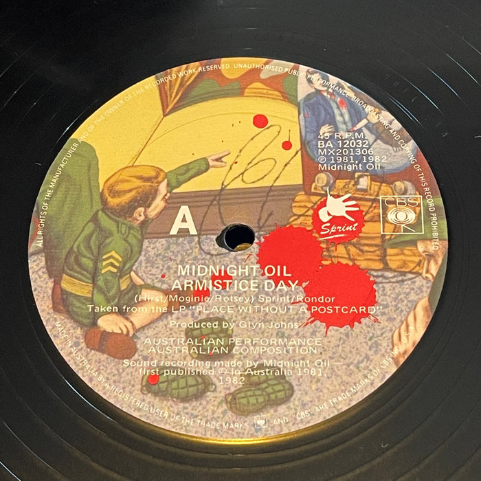 Midnight Oil - Armistice Day (12" Single)