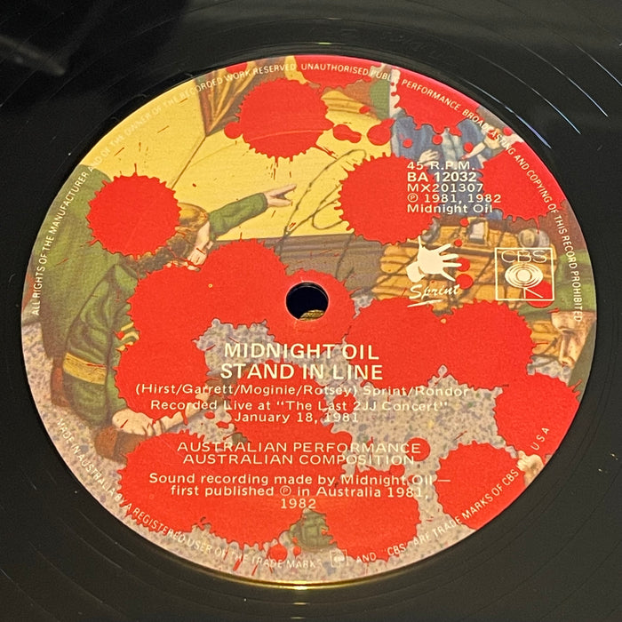 Midnight Oil - Armistice Day (12" Single)