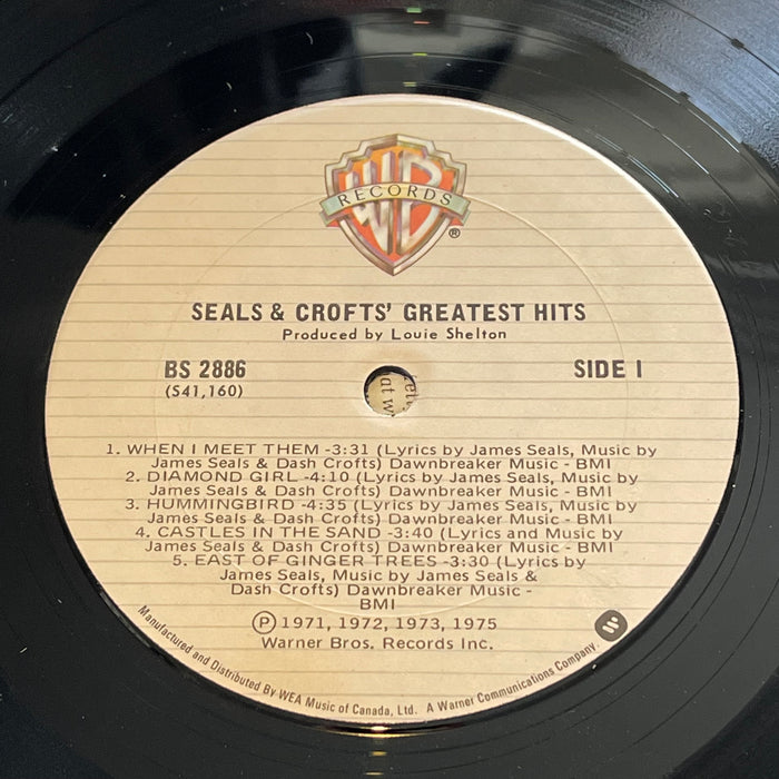 Seals & Crofts - Greatest Hits (Vinyl LP)