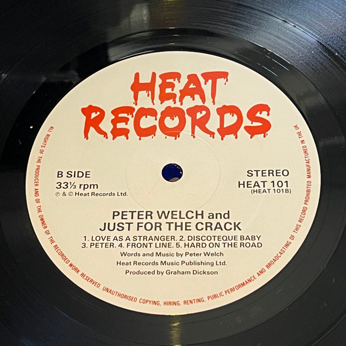 Peter Welch - Just For The Crack (Vinyl LP)