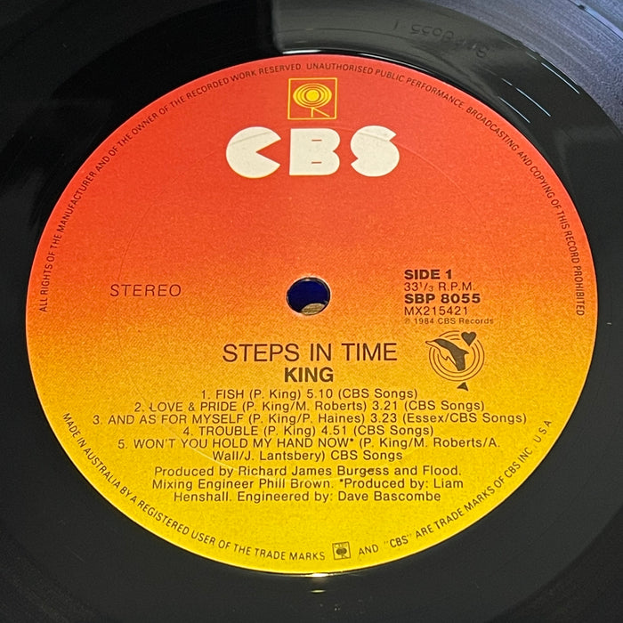 King - Steps In Time (Vinyl LP)