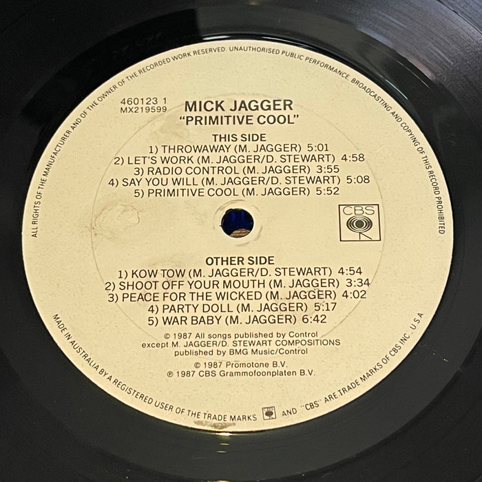 Mick Jagger - Primitive Cool (Vinyl LP)