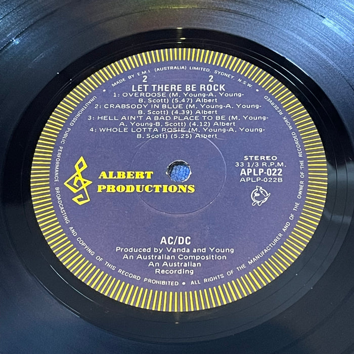 AC/DC - Let There Be Rock (Vinyl LP)[Gatefold]