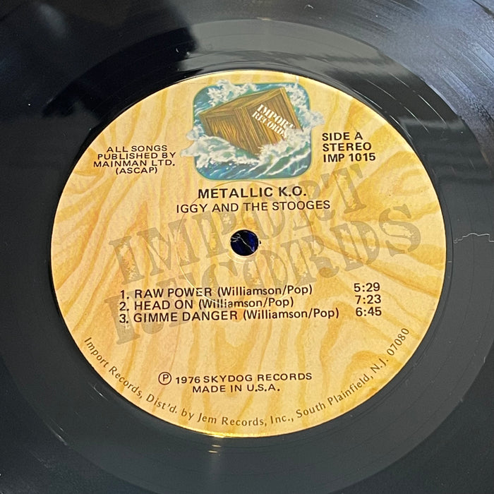 The Stooges (Iggy And The Stooges) - Metallic 'KO (Vinyl LP) — Record ...