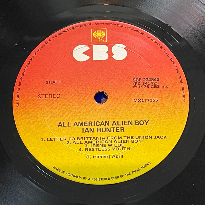 Ian Hunter - All American Alien Boy (Vinyl LP)