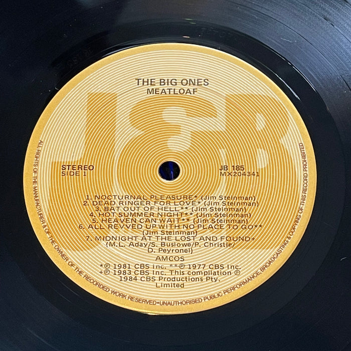 Meat Loaf - The Big Ones (Vinyl LP)