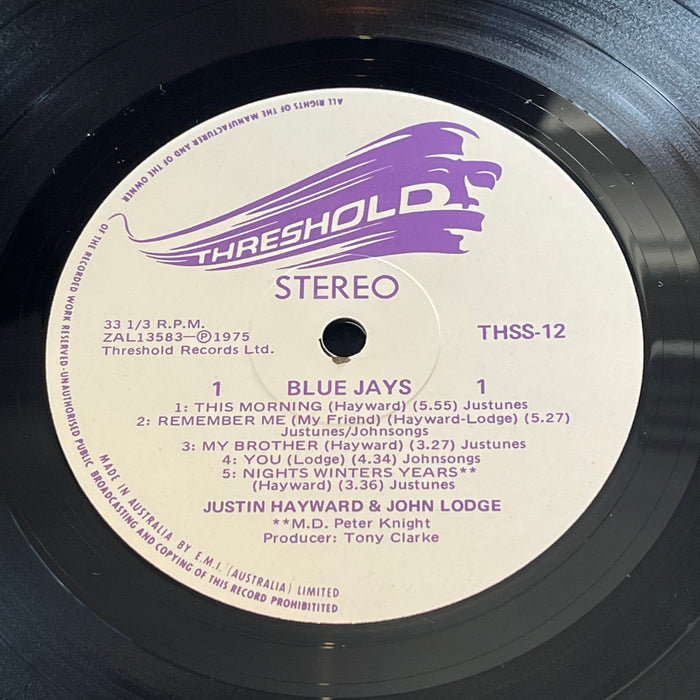 Justin Hayward & John Lodge - Blue Jays (Vinyl LP)