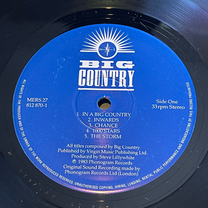 Big Country - The Crossing (Vinyl LP)