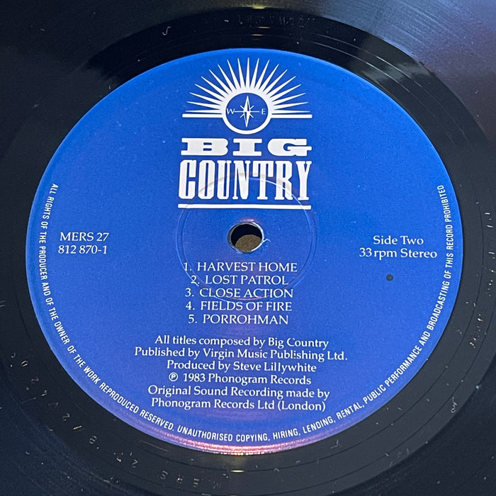 Big Country - The Crossing (Vinyl LP)