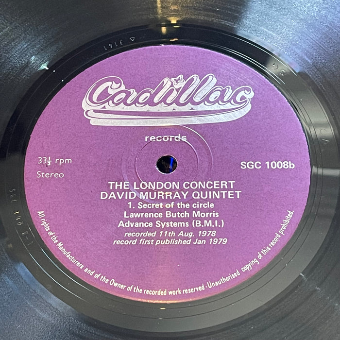 David Murray - The London Concert (Vinyl LP)