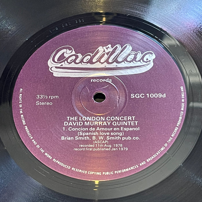 David Murray - The London Concert (Vinyl LP)