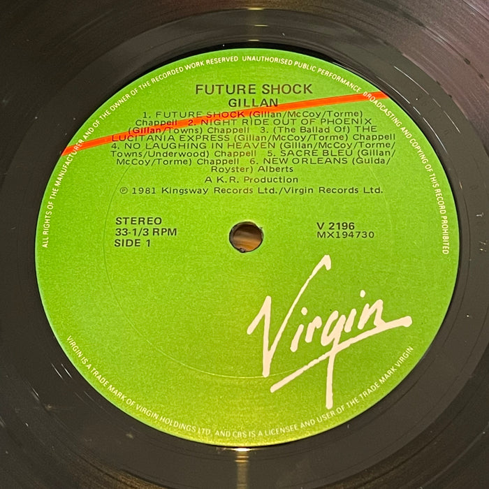 Gillan - Future Shock (Vinyl LP)[Gatefold]