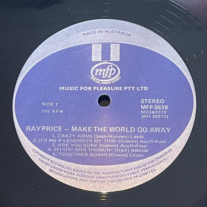 Ray Price - Make The World Go Away (Vinyl LP)