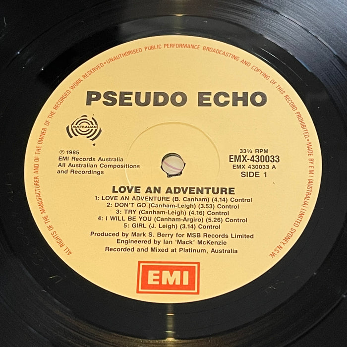 Pseudo Echo - Love An Adventure (Vinyl LP)