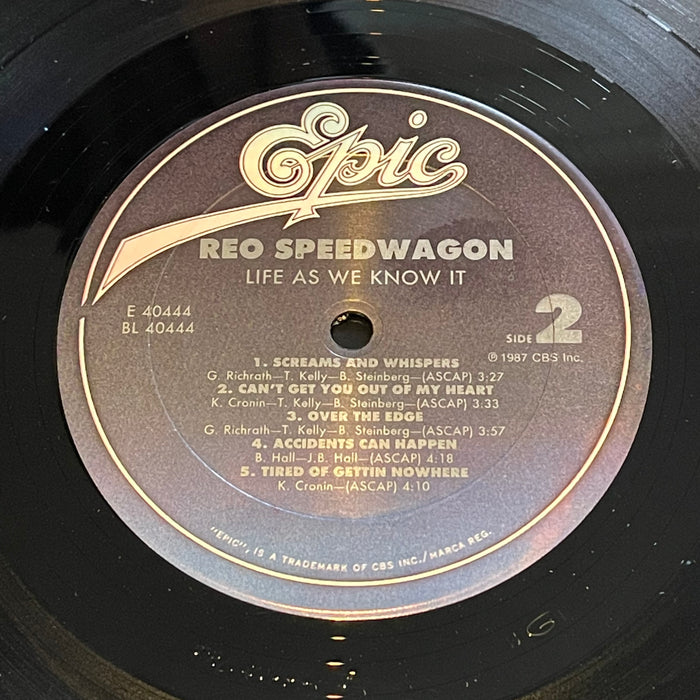 REO Speedwagon - Life As We Know It (Vinyl LP)