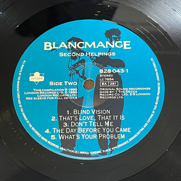 Blancmange - Second Helpings - The Best Of Blancmange (Vinyl LP)