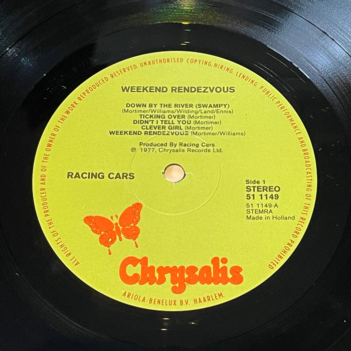 Racing Cars - Weekend Rendezvous (Vinyl LP)