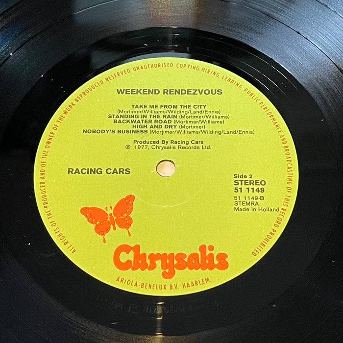 Racing Cars - Weekend Rendezvous (Vinyl LP)