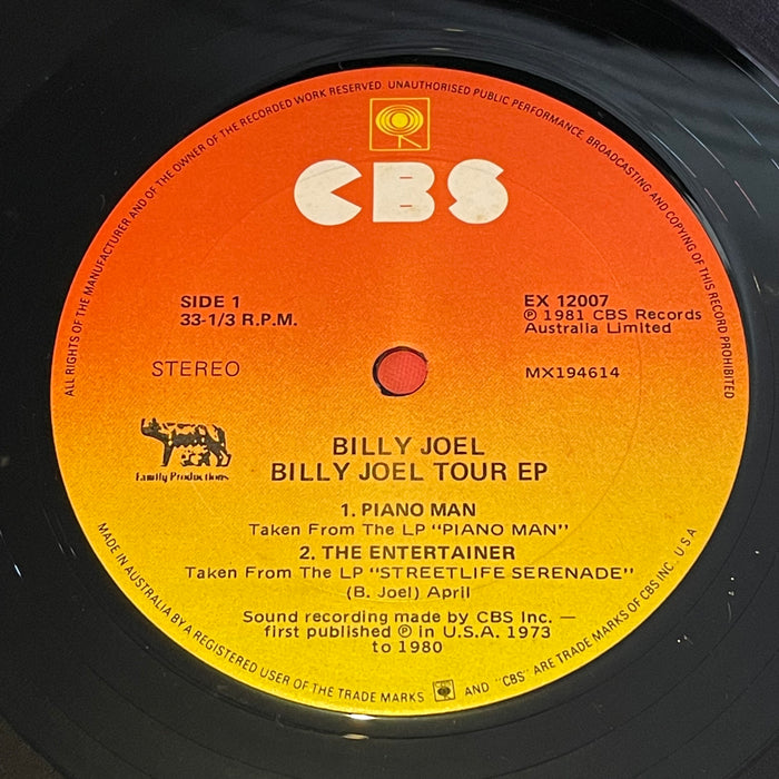 Billy Joel - Billy Joel Tour EP - Sold Out! (12" Single)
