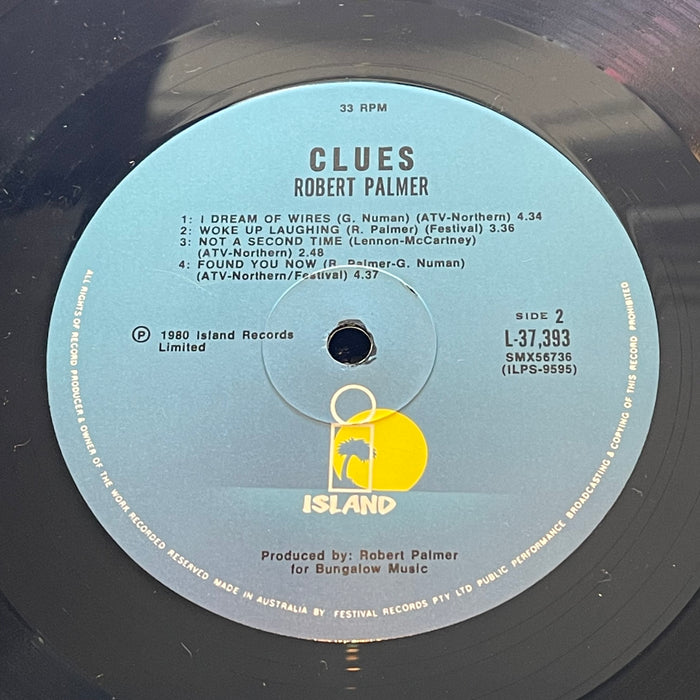Robert Palmer - Clues (Vinyl LP)