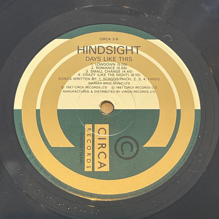 Hindsight - Days Like This (Vinyl LP)