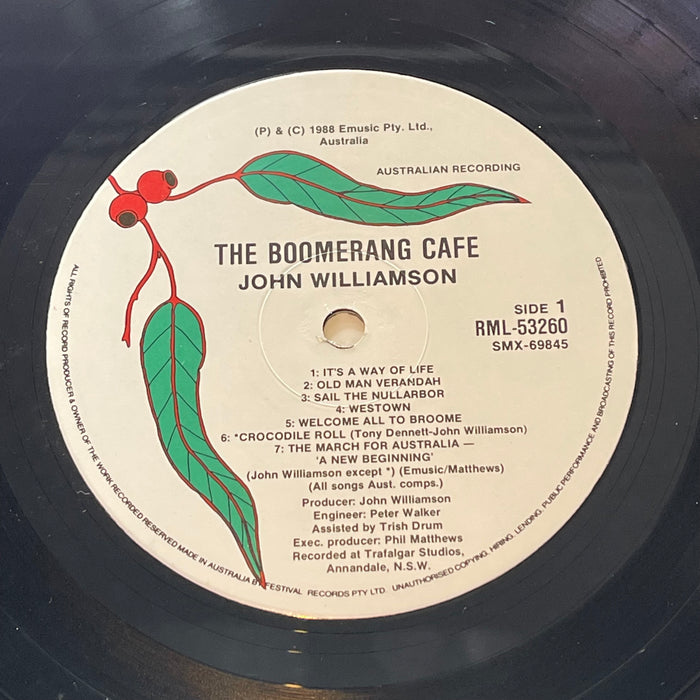 John Williamson - Boomerang Café (Vinyl LP)