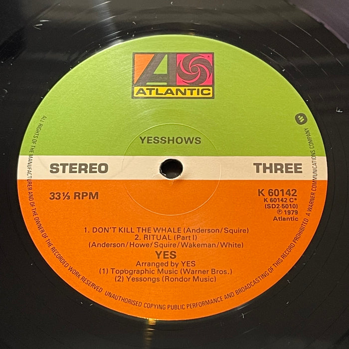 Yes - Yesshows (Vinyl 2LP)[Gatefold]